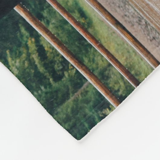 Personaliseer 4 aangepaste fotocollage fleece deken (Hoek)