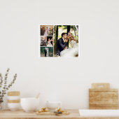 Personaliseer 4 aangepaste fotocollage poster (Keuken)