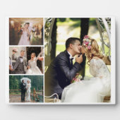 Personaliseer 4 foto-collage op maat fotoplaat (Voorkant)