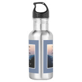 Personaliseer 5e Jubileum van de Congraten van de  Waterfles (Achterkant)