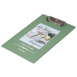 Personaliseer 60 jaar godsdienstig beroep klembord