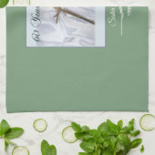 Personaliseer 60 jaar godsdienstig beroep theedoek (Gevouwen)