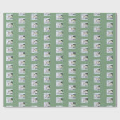 Personaliseer, 60 jaar religieus beroep cadeaupapier (Vlak)