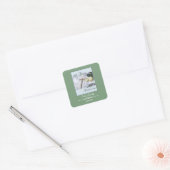 Personaliseer, 60 jaar religieus beroep vierkante sticker (Envelop)