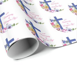 Personaliseer, 65e jubileum nonnen religieus leven cadeaupapier