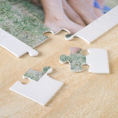 Personaliseer 6 aangepaste fotocollages ingelijste legpuzzel (Zijkant)