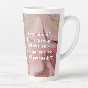 Personaliseer Aangepaste Bijbel Schrift Quote Latt Latte Mok