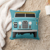 Personaliseer aangepaste blauwe Land Rover Series  Kussen (Deken)