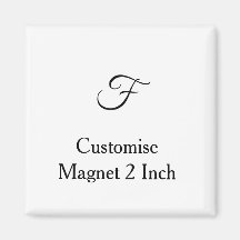personaliseer aangepaste eenvoudige 2 inch 2 inch