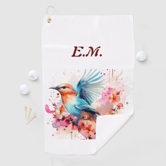 Personaliseer aangepaste golfhanddoek (Insitu)