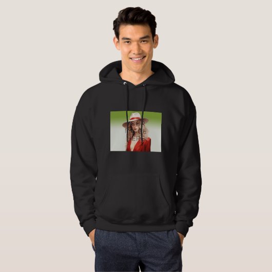 Personaliseer Aangepaste Hoodie Shirt Horizontaal  (Voorkant volledig)