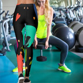 Personaliseer Aangepaste Yoga Workout Sparkle Cat  Leggings