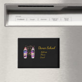 Personaliseer Adverteer Dansschool Magneet (Insitu (Vaatwasser))