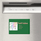 Personaliseer Adverteer Promoot Nagelstudio Zakeli Magneet (Insitu (Vaatwasser))