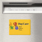Personaliseer Adverteren Promoot DayCare Business Magneet (Insitu (Vaatwasser))