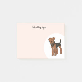 Personaliseer Airedale Terrier Post-it® Notes