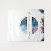 Personaliseer alle tekst, Hemelachtergrond voor fo Wandkleed (Voorkant (horizontaal))