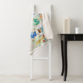 Personaliseer Alphabet Sherpa Blanket Sherpa Deken (In situ)