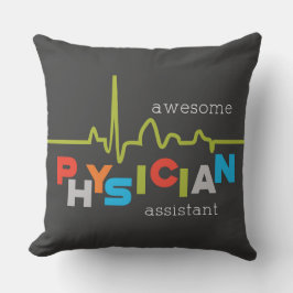 Personaliseer, Arts Assistant Week Geweldige Kussen