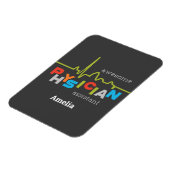 Personaliseer, Arts Assistant Week Geweldige Magneet (Linkerzijde)