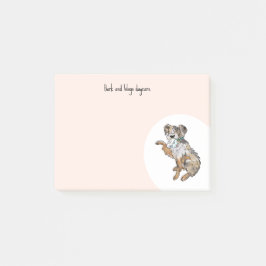 Personaliseer Australian Shepherd Post-it® Notes