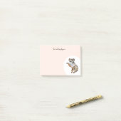 Personaliseer Australian Shepherd Post-it® Notes (Op bureau)