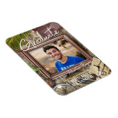 Personaliseer avonturier afstudeeraankondigingen magneet (Rechterzijde)