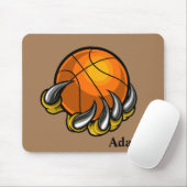 Personaliseer basketbal Dragon Claw Muismat (Met muis)