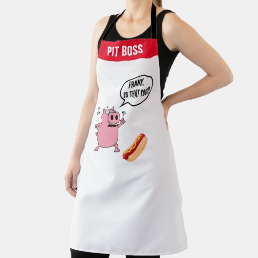 Personaliseer BBQ-Schorten, Frank, ben jij dat? gr Schort (Insitu)