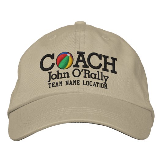 Personaliseer Beach ball Coach Pet Jouw naam in Ga (Voorkant)