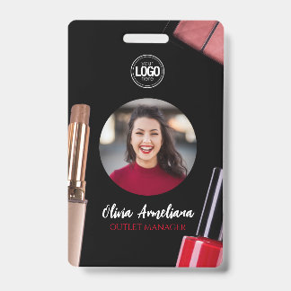 Personaliseer Bedrijf | Modern Make-up Bedrijf Badge