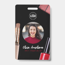Personaliseer Bedrijf | Modern Make-up Bedrijf Badge