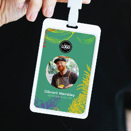 Personaliseer Bedrijf | Tropisch Fruit Bedrijf Badge