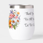 Personaliseer Bericht Thermische Wijn Tumble (Rechts)