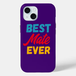 Personaliseer bewerkbare Best Who Ever iPhone 15 Case