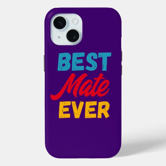 Personaliseer bewerkbare Best Who Ever Case-Mate iPhone Case (Achterkant)