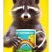 personaliseer bijen die genieten van de planten zo koffiemok