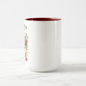 Personaliseer | Bloem Power Koffiemok Mok (Midden)