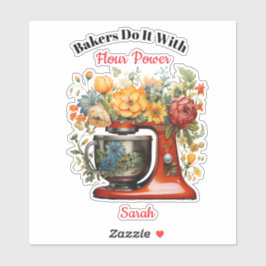 Personaliseer | Bloem Power Sticker