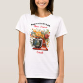 Personaliseer | Bloem Power T-shirt (Voorkant)