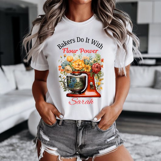 Personaliseer | Bloem Power T-shirt
