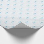 Personaliseer, Blue Boy First Heilige Communitykru Cadeaupapier (Hoek)