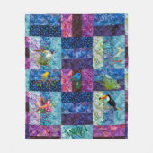 Personaliseer Boheemse Vintage Fleece Deken (Voorkant)