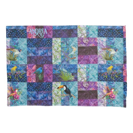 Personaliseer Boheemse Vintage Kussensloop (Voorkant)