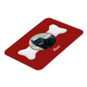 Personaliseer Bone Shaped Pet Keepsake Magneet (Linkerzijde)