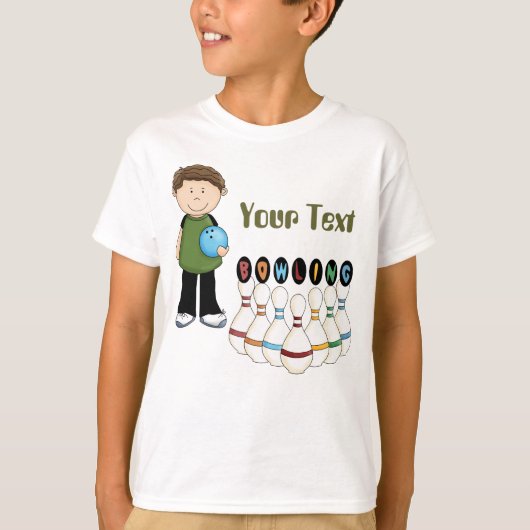 Personaliseer Bowling Shirt (Voorkant)