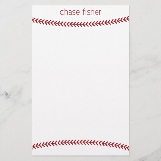 personaliseer briefpapier (Voorkant)