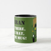 Personaliseer Britse Leger Veteraan  vrachtwagen m Mok (Midden)