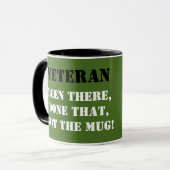 Personaliseer Britse Leger Veteraan  vrachtwagen m Mok (Voorkant links)