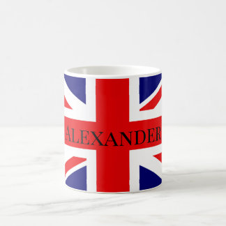 Personaliseer Britse vlag Koffiemok